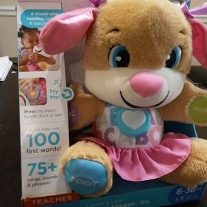 Fisher price bear learning toy